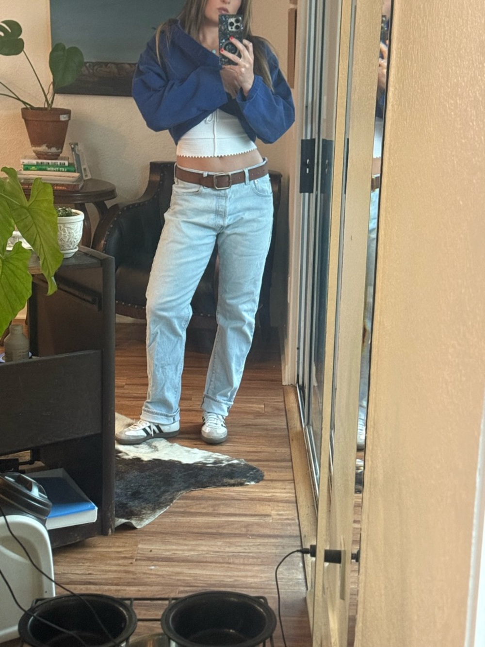 Levi's Light Blue Boyfriend Jeans